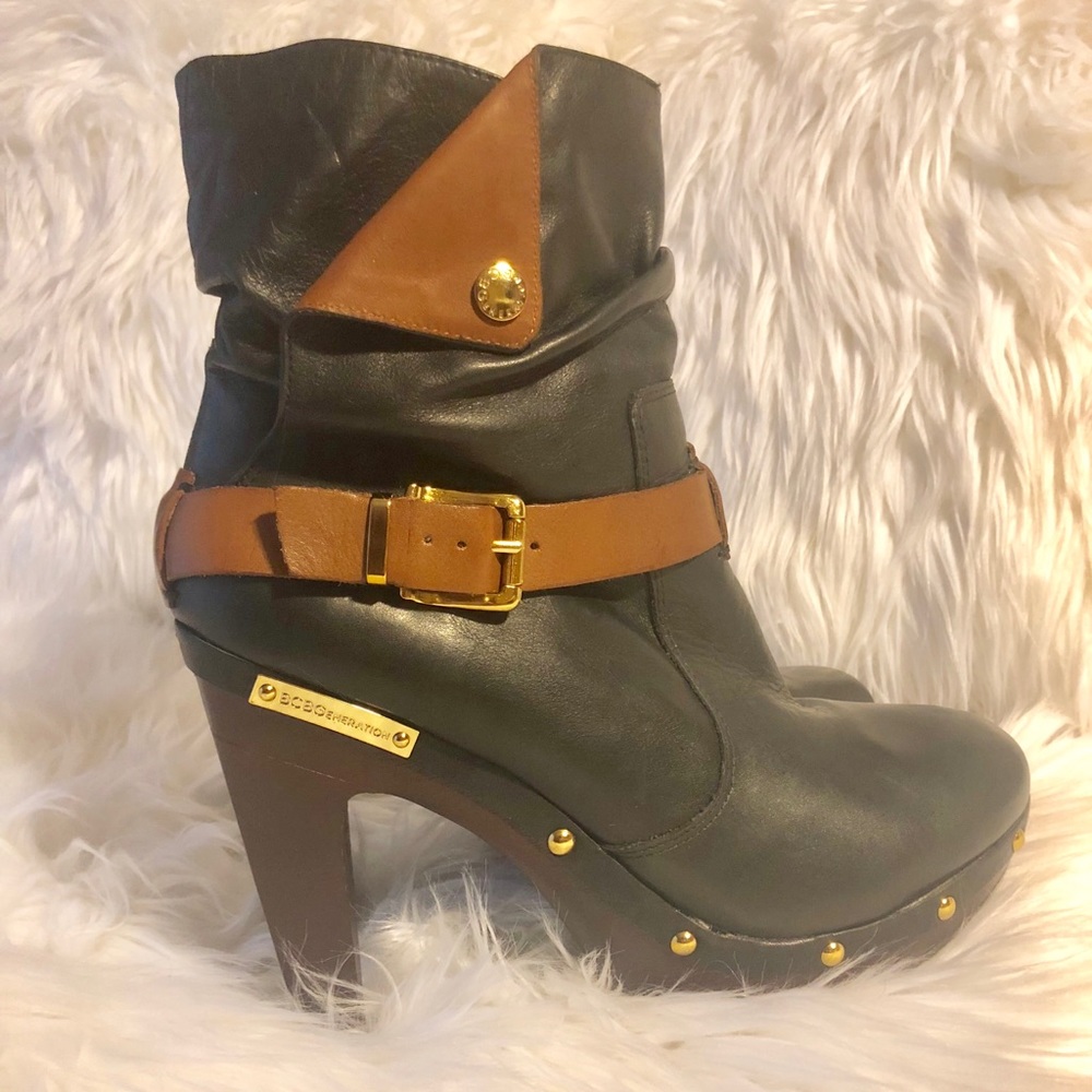 BcBG Platform Booties